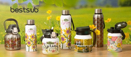 Your Picnic & Trip Companion - New Portable Stainless Steel Bottle & Coffee Pot