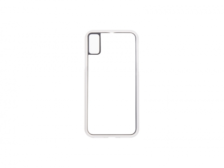 Sublimation iPhone X Cover (Rubber, Clear)