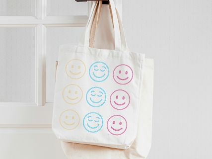 Faux Rhinestone Transfer Sheet (Smiley, 25*26.5cm)