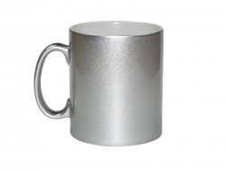 Sublimation 10oz Silver Sparkling Mug
