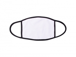 Mascarilla sublimación(Borde negro, Grande)