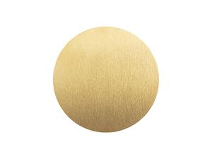 Engraving Stainless Steel Coaster(Round, Gold)