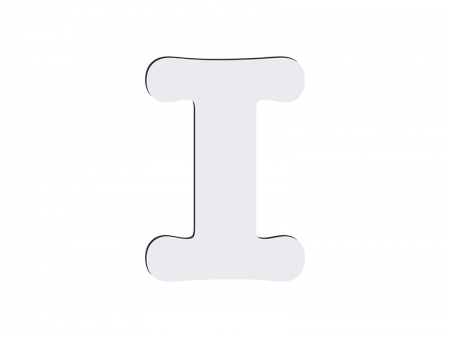 Sublimation HB Letters -I (10*10cm)