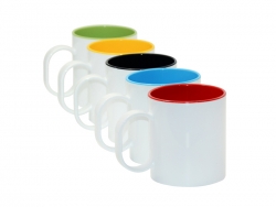 Taza Plástico Sublimación Dos Colores 11oz