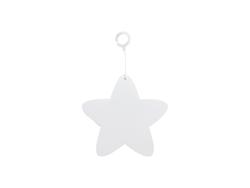 Adorno de sublimación  (Forma de estrella, 7.9*7.6cm)