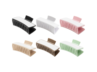 Sublimation Kids Hair Claw Clip w/Insert (Black,7.9*3.4*4.4cm)