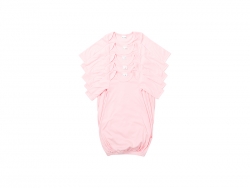 Pijama Bebê Manga Comprida Tamanho L (Rosa,6-12M)