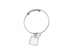 Pulseira Ajustável Com Insert (Cuadrado)