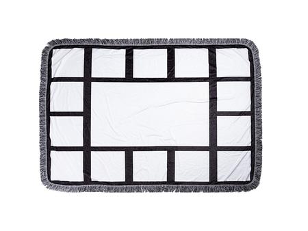 Manta de Felpa Sublimación 15 Paneles (100*150cm/39.4&quot;x59&quot;)