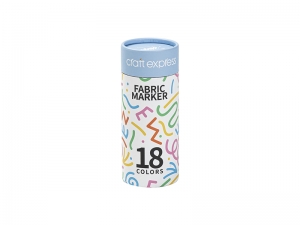 Craft Express Joy Fabric Markers (18 Colors)