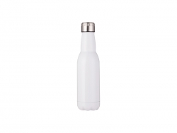 Sublimation 17oz/500ml Stainless Steel Beer Bottle (White)