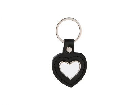 Sublimation PU Key Chain(Heart)