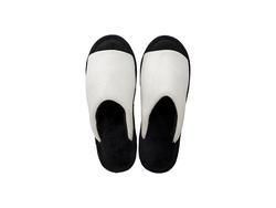 Zapatillas de sublimación para adultos (Blanco/Negro, Mujer 38-39#)