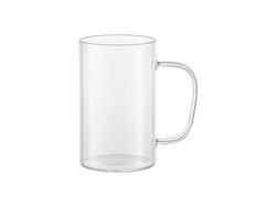 18oz/540ml Glass Beer Coffee Mugs(Clear)