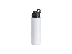Botella de Agua Aluminio 25oz/750ml (Blanco)