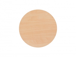 Posavasos sublimación redondo madera contrachapada  (φ9.5cm)