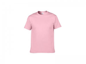 Sublimation Cotton T-Shirt-Light Pink