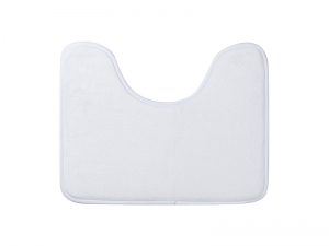 Sublimation Blanks Contour Toilet Mat (40*50cm)