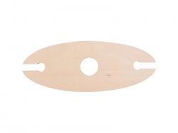 Sublimation Plywood Wine Holder(Oval)