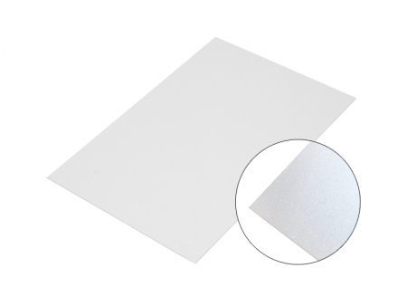 Sublimation White Metal Pearl Sparkling Board