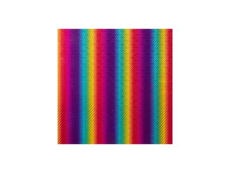Adhesive Holographic Rainbow Vinyl(Twill Pattern, 12in*12 in)
