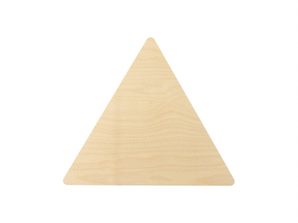 Sublimation Blanks Plywood Triangle Photo Frame (17.8*20.3*1.5cm)