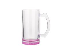 Jarra Cerveja Vidro Transparente 16oz (Roxo)