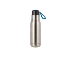 17OZ/500ml Acero Inoxidable Bottle con Portable Lid(Plateado)