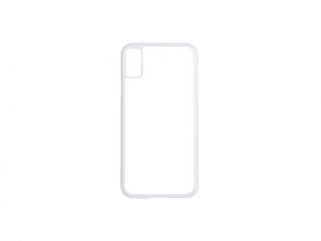Sublimation iPhone X Cover (Plastic, White)