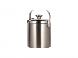 Sublimation 44oz/1300ml Stainless Steel Ice Bucket Set (Silver)