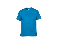 Camiseta Algodão-Azul Médio